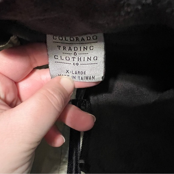 Colorado trading & Clothing Company vest Fleece Lined Beige Men's Size xl - Picture 5 of 8